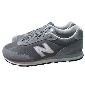 New Balance Gray White 515 Classic Running Sneakers Size Men's 11.5 4E 515GRY